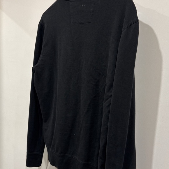 John Varvatos Black Crewneck Sweater - Picture 3 of 3